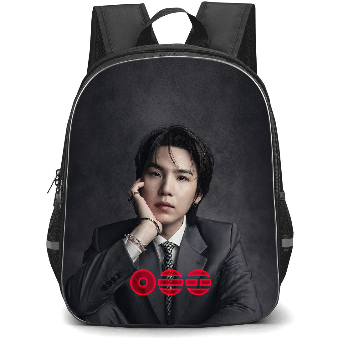 BTS SUGA Backpack School Bag StudentPack - SUGA The 5th Album Arirang Portrait Poster