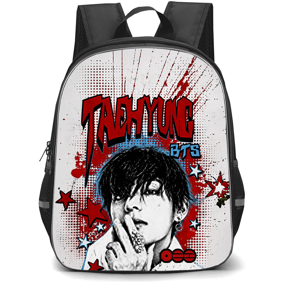 BTS TAE-HYUNG Backpack School Bag StudentPack - TAE-HYUNG 2026 Arirang World Tour Pop Art Poster