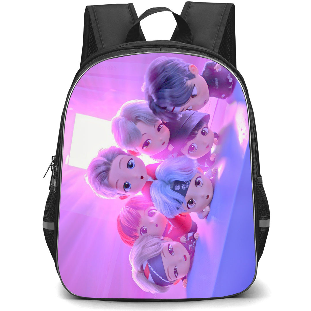 BTS Backpack StudentPack - BTS Tinytan Poster