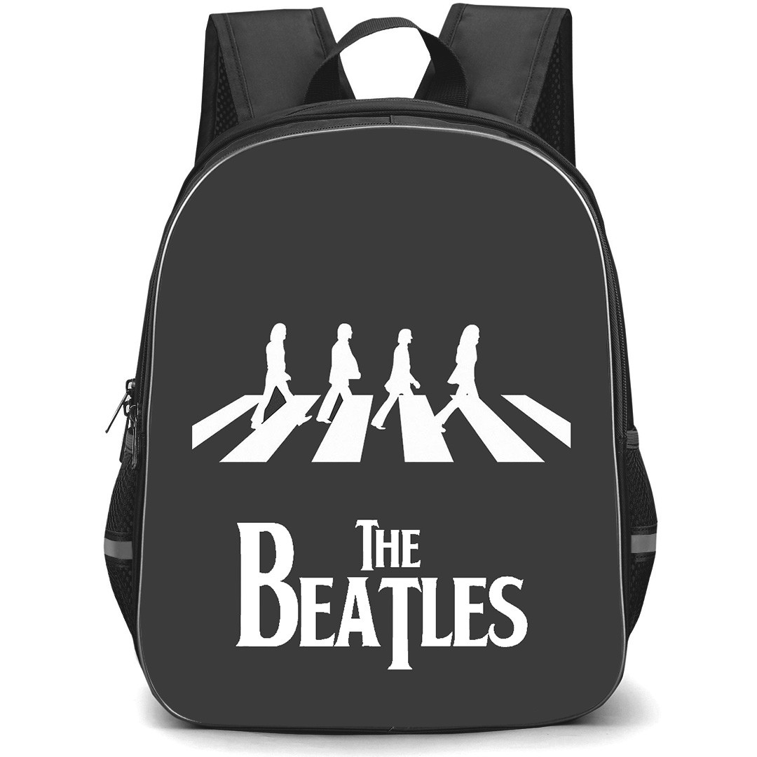 The Beatles Backpack StudentPack - The Beatles Abbey Road Silhouette Poster