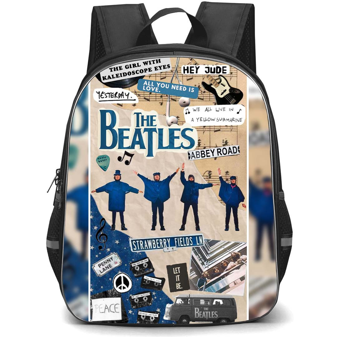 The Beatles Backpack StudentPack - The Beatles Immaferxxxs Shuffle Poster
