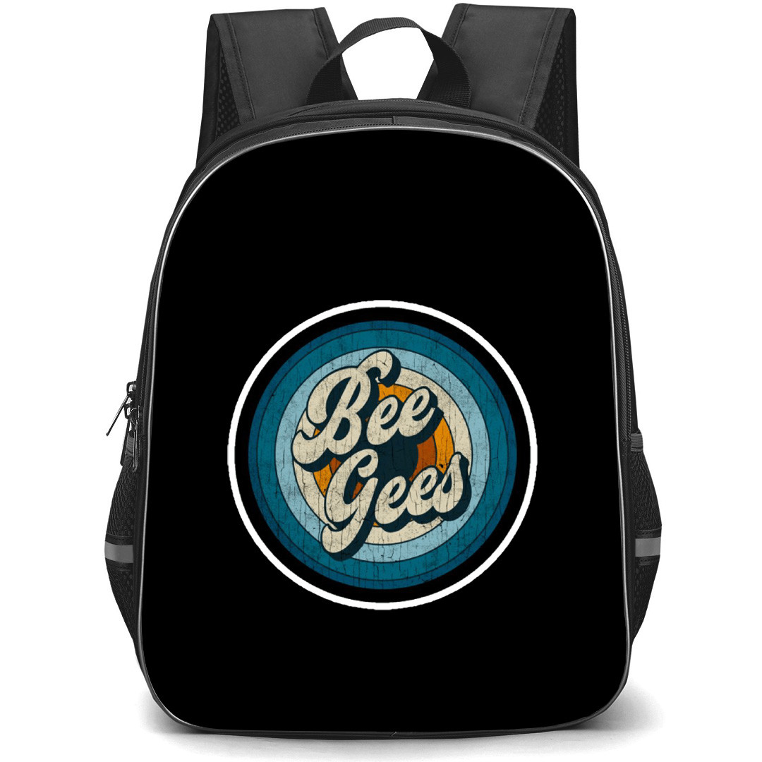 Bee Gees Backpack School Bag StudentPack - Retro Series Logo Sticker