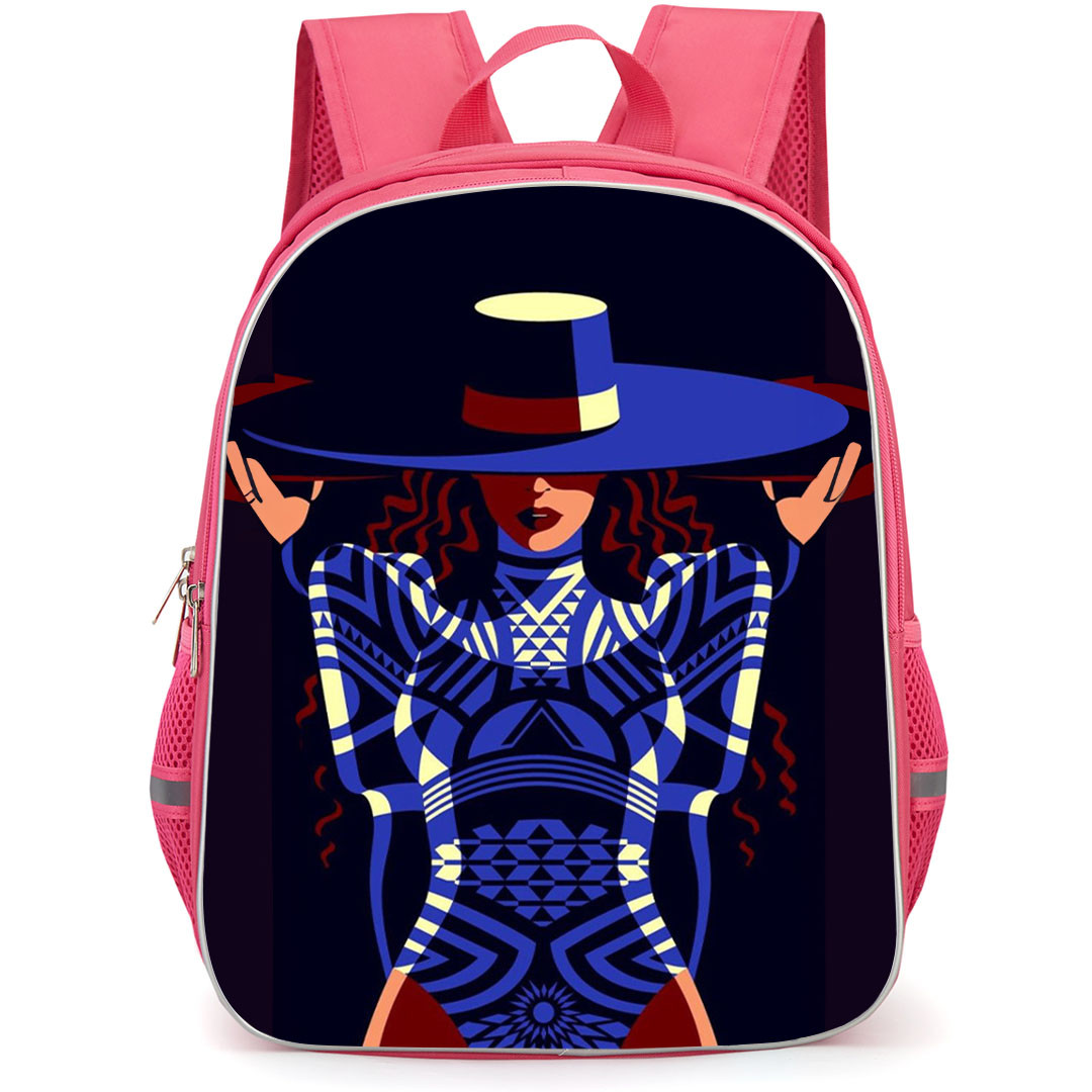 Beyonce Backpack StudentPack - Beyonce FORMATION The New Yorker Illustration Art