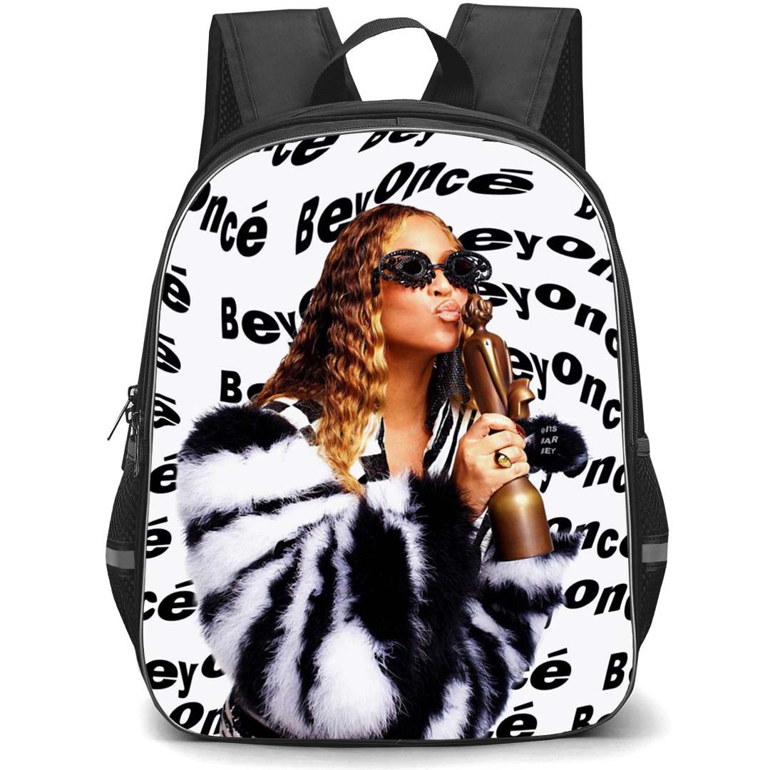 Beyonce Backpack StudentPack - Beyonce Kissing Award Poster