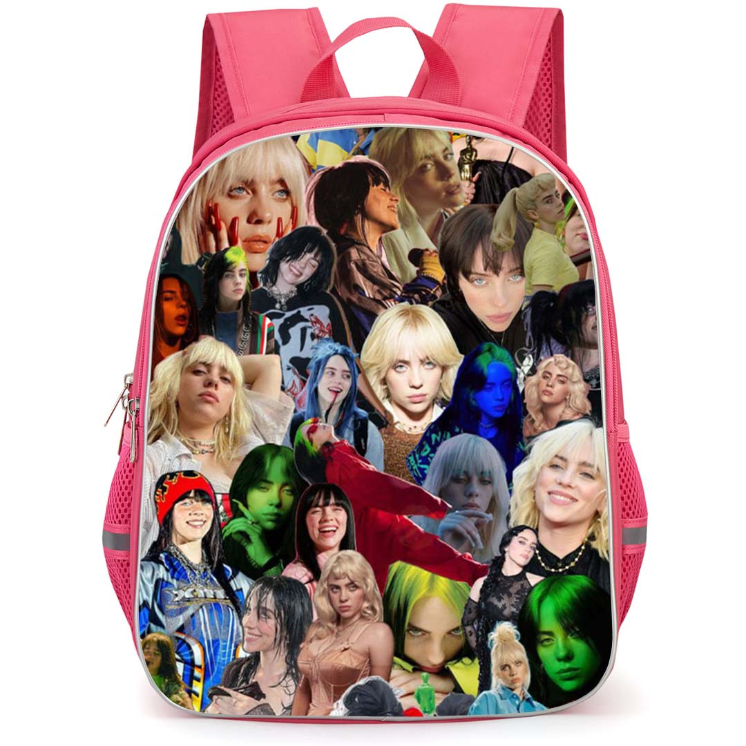 Billie Eilish Beyonce Backpack StudentPack - Billie Eilish Collage Poster