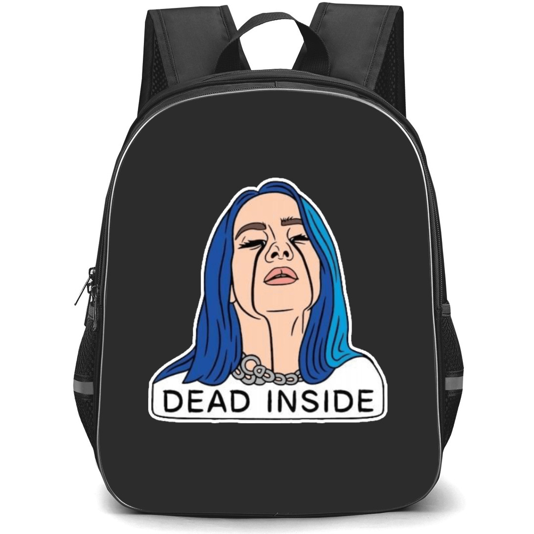 Billie Eilish Backpack Student Pack - Dead Inside Portraiit Sticker