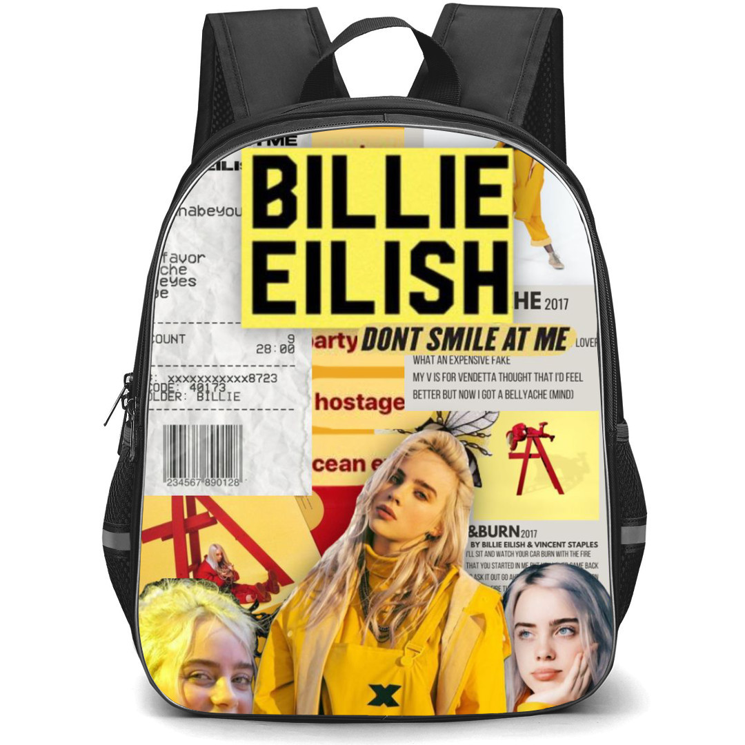 Billie Eilish Backpack StudentPack - Billie Eilish Dont Smile At ME Poster