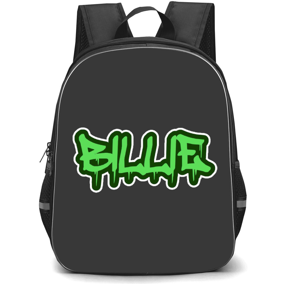Billie Eilish Backpack Student Pack - Drippin Green Sticker