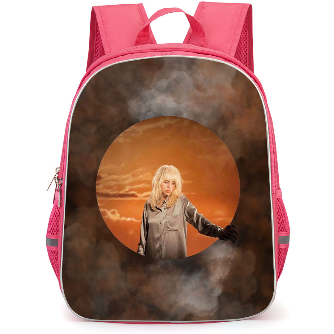 Billie Eilish Beyonce Backpack StudentPack - Billie Eilish Goldwing Poster