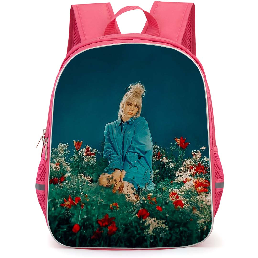 Billie Eilish Beyonce Backpack StudentPack - Billie Eilish Happier Than Ever Poster