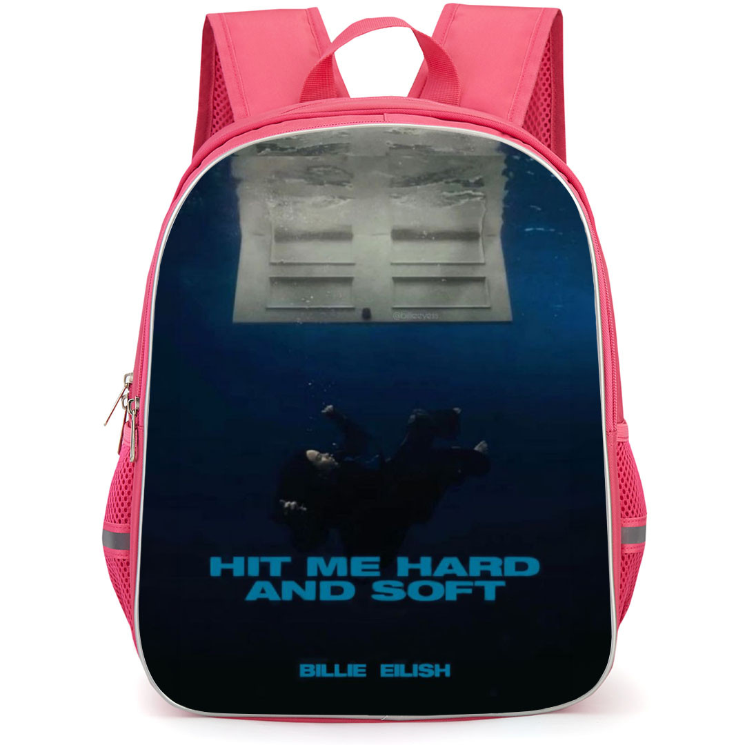 Billie Eilish Hit Me Hard and Soft The Tour Backpack School Bag StudentPack - Billie Eilish Hit Me Hard and Soft The Tour Hit Me Hard And Soft Album Cover Art