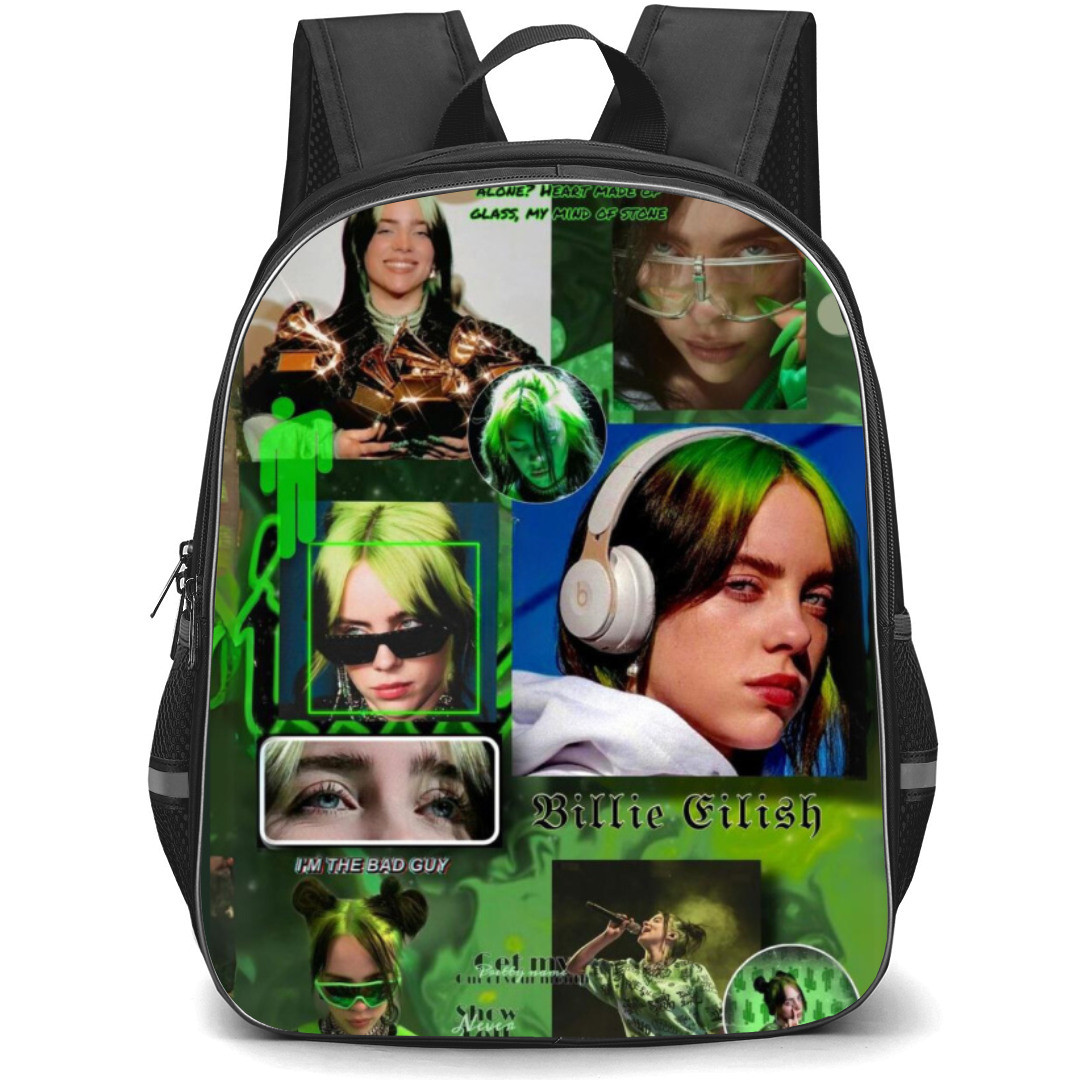 Billie Eilish Backpack Student Pack - Isnt It Love Quote Collage