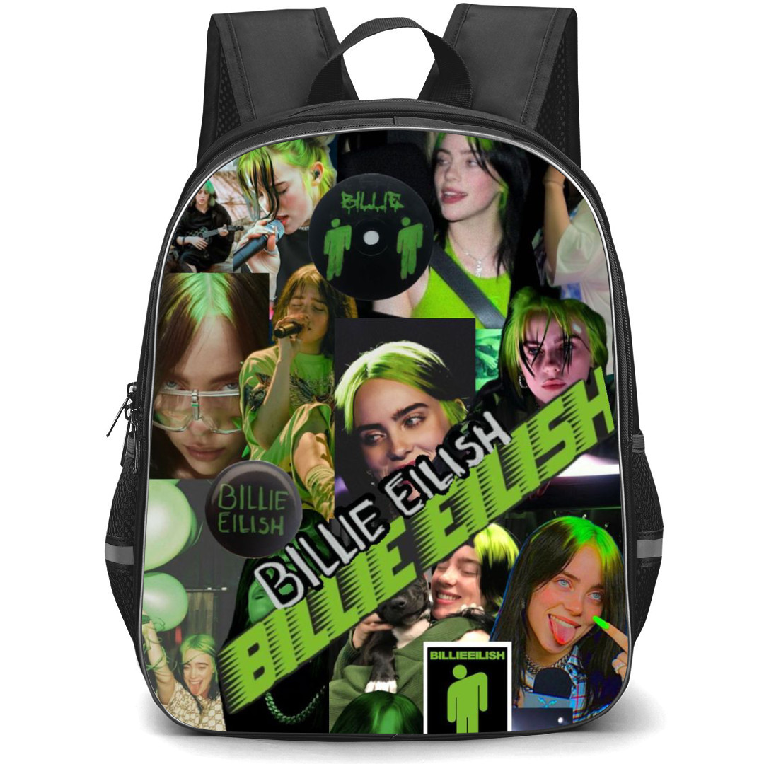 Billie Eilish Backpack StudentPack - Billie Eilish Shuffle Poster