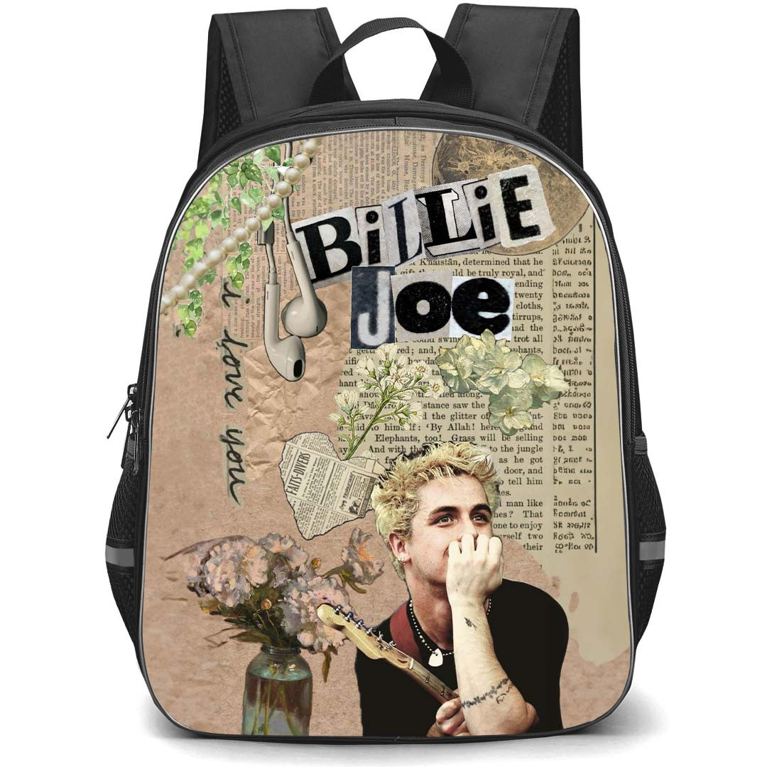 Billie Joe Armstrong Backpack StudentPack - Billie Joe Armstrong Paper Cutting Design Art