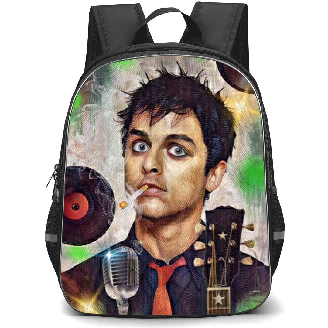 Billie Joe Armstrong Backpack StudentPack - Billie Joe Armstrong Smoking Illustration Art