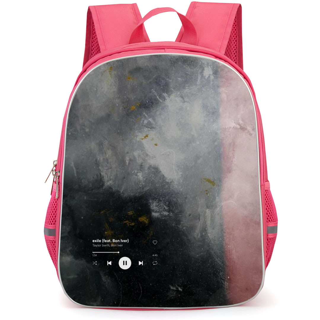 Bon Iver Backpack StudentPack - Bon Iver Ft Taylor Swift Song Playing On Music Player Poster