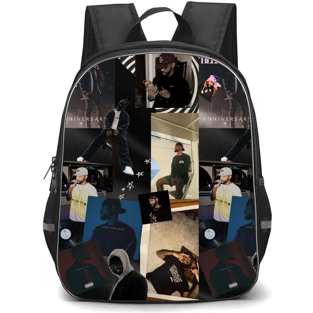 Bryson Tiller Backpack StudentPack - Bryson Tiller Candid Collage Poster