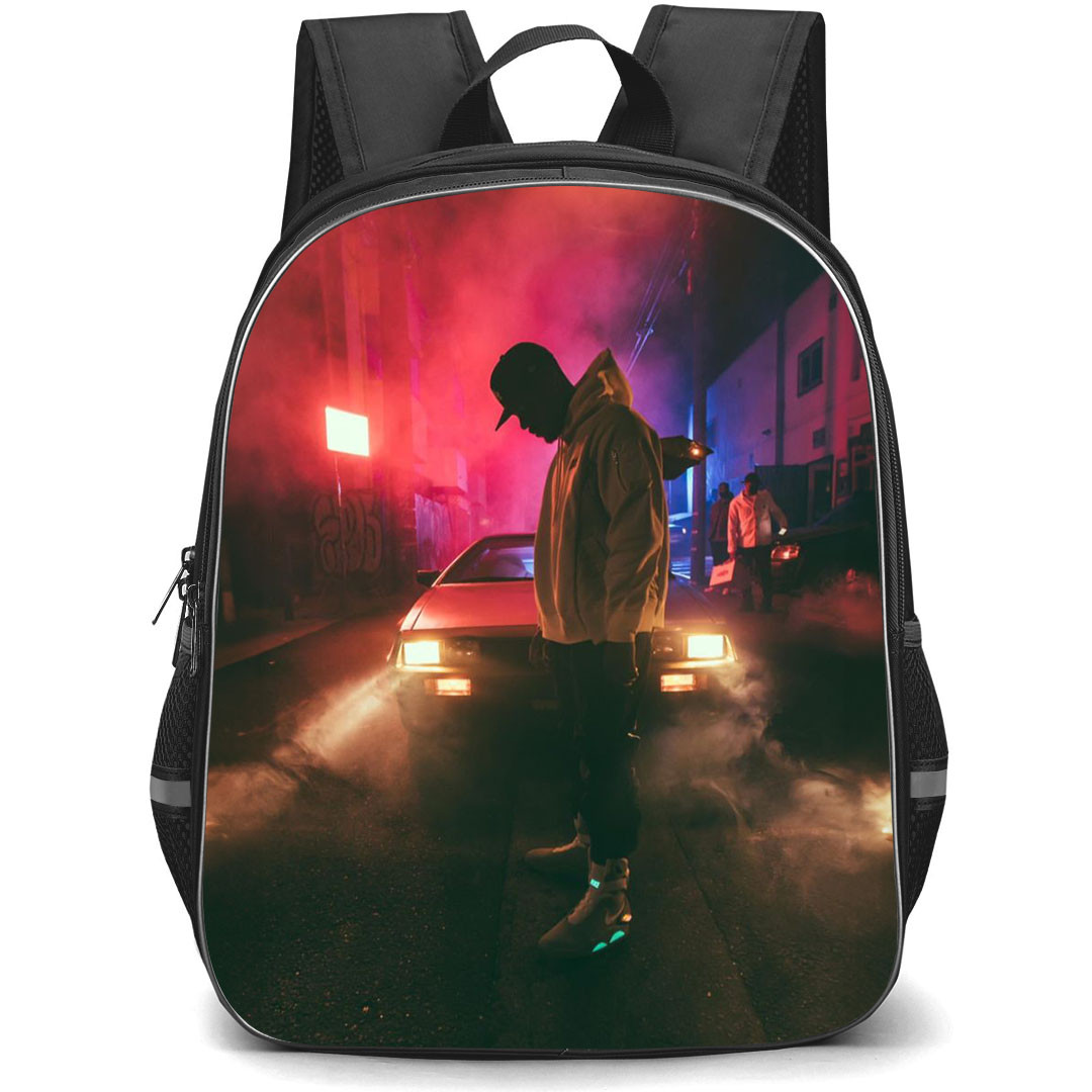 Bryson Tiller Backpack StudentPack - Bryson Tiller Standing In Infront Of A Car Poster