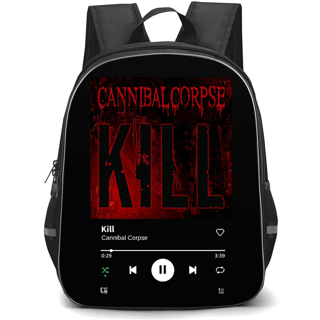 Cannibal Corpse Backpack School Bag StudentPack - Cannibal Corpse Kill Cover Art