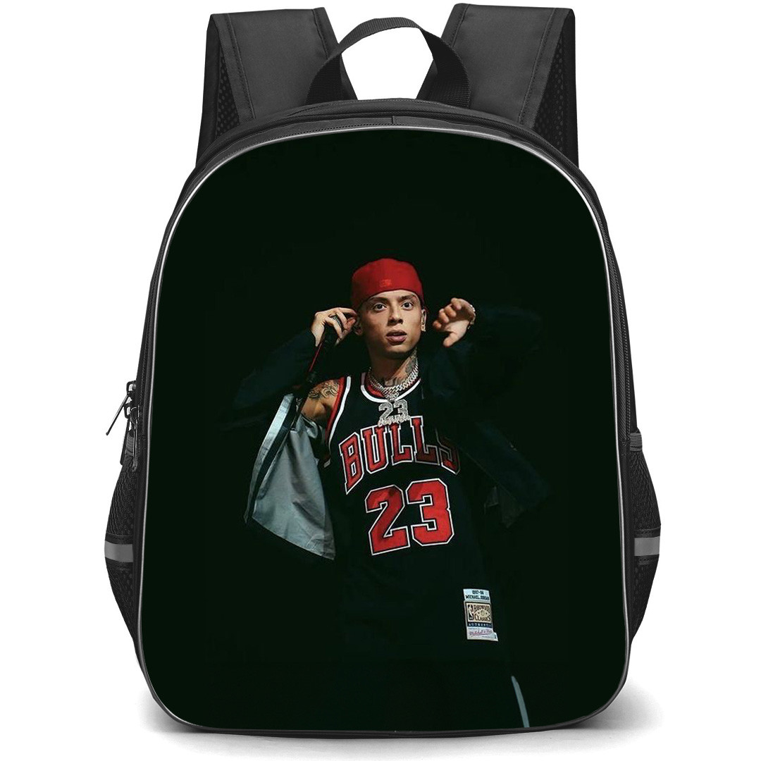 Central Cee Backpack StudentPack - Central Cee Candid On Stage Program Black Background