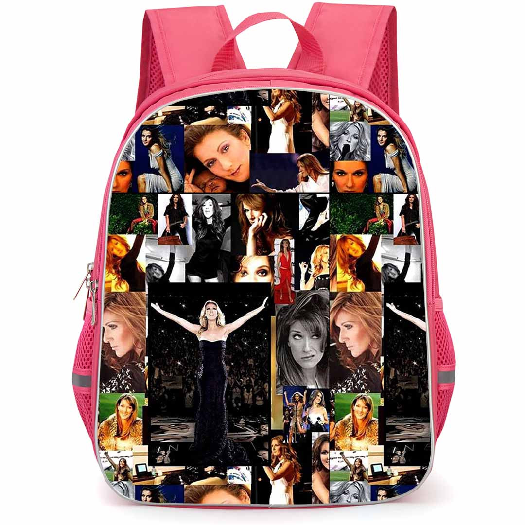 Celine Dion Backpack StudentPack - Celine Dion Collage Poster