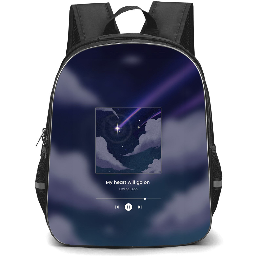 Celine Dion Backpack StudentPack - Celine Dion Titanic My Heart Will Go On Playlist Poster