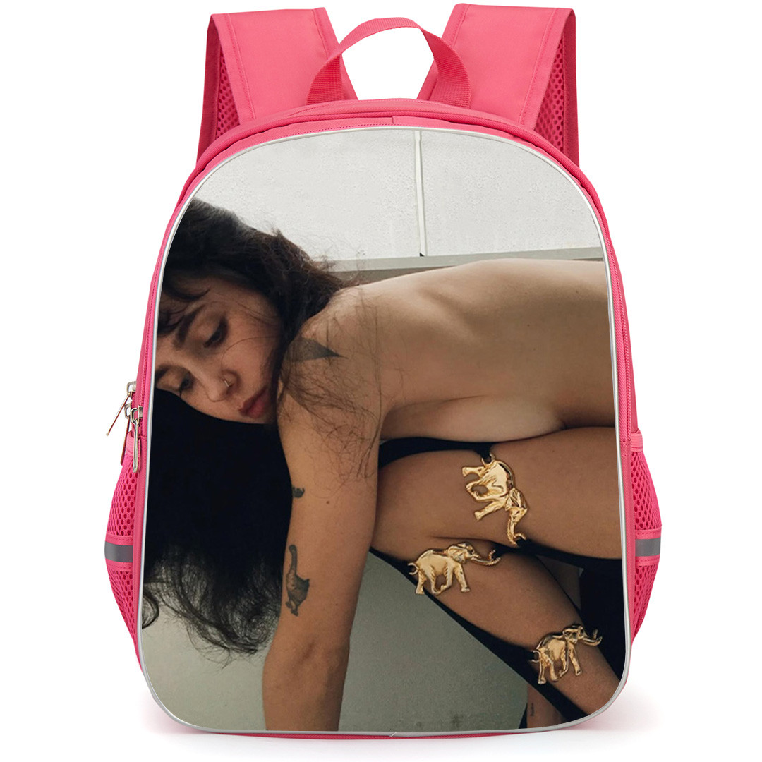 Clairo Backpack School Bag StudentPack - Clairo Golden Elephant Outfit Poster