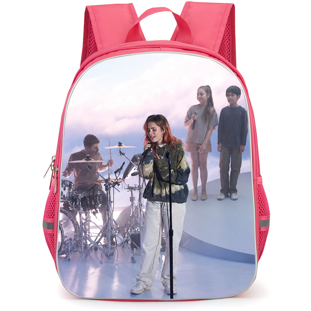 Clairo Backpack School Bag StudentPack - Clairo Sentimental Singing Poster