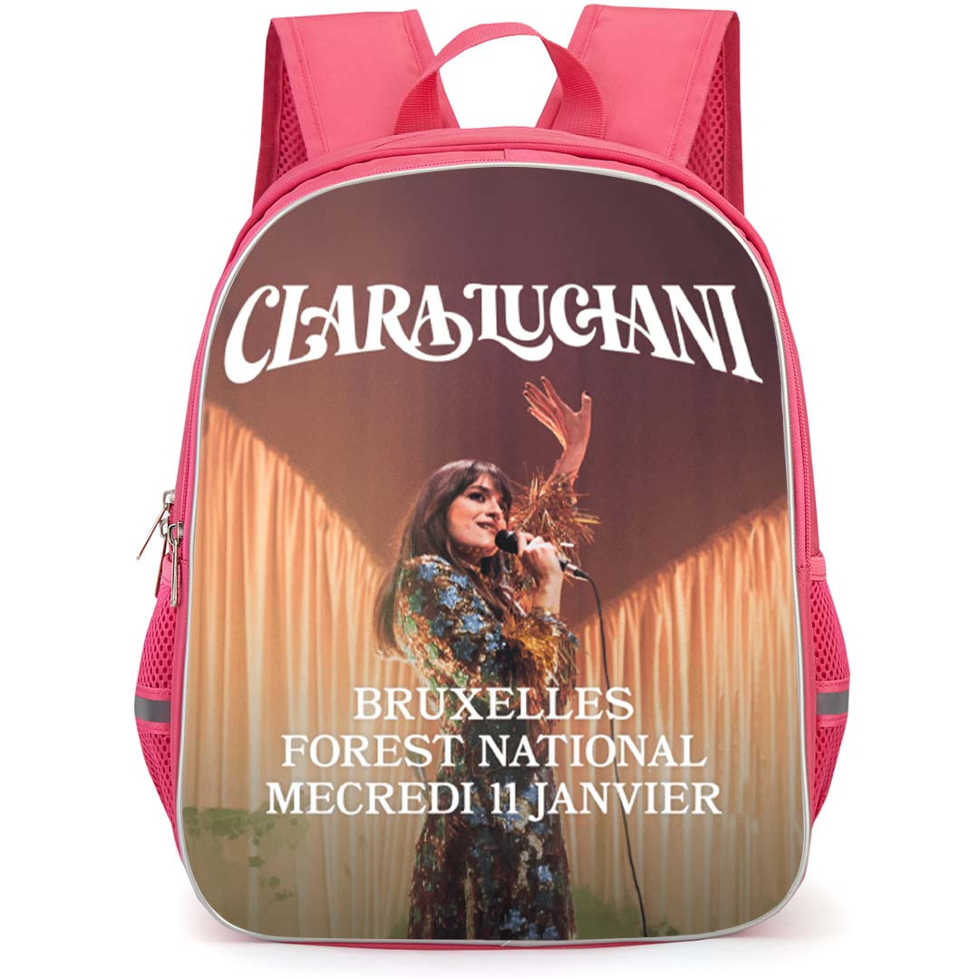 Clara Luciani Backpack School Bag StudentPack - Clara Luciani Bruxelles National Concert Poster