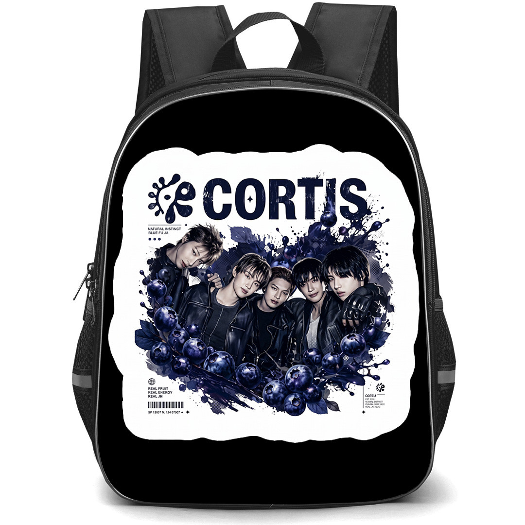 Cortis Backpack School Bag StudentPack - Cortis Acai Sticker
