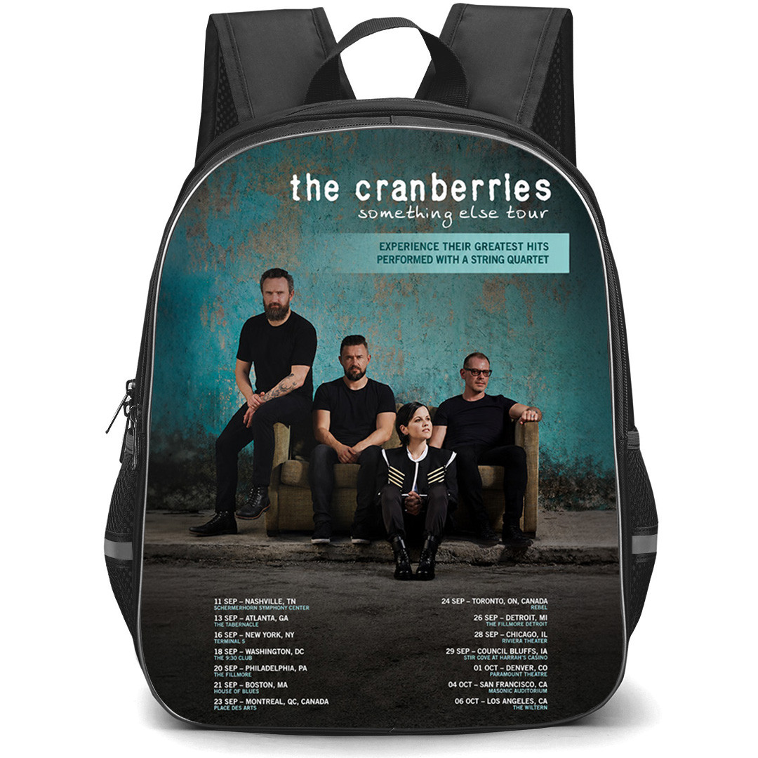 The Cranberries Backpack School Bag StudentPack - The Cranberries Something Else Tours Poster