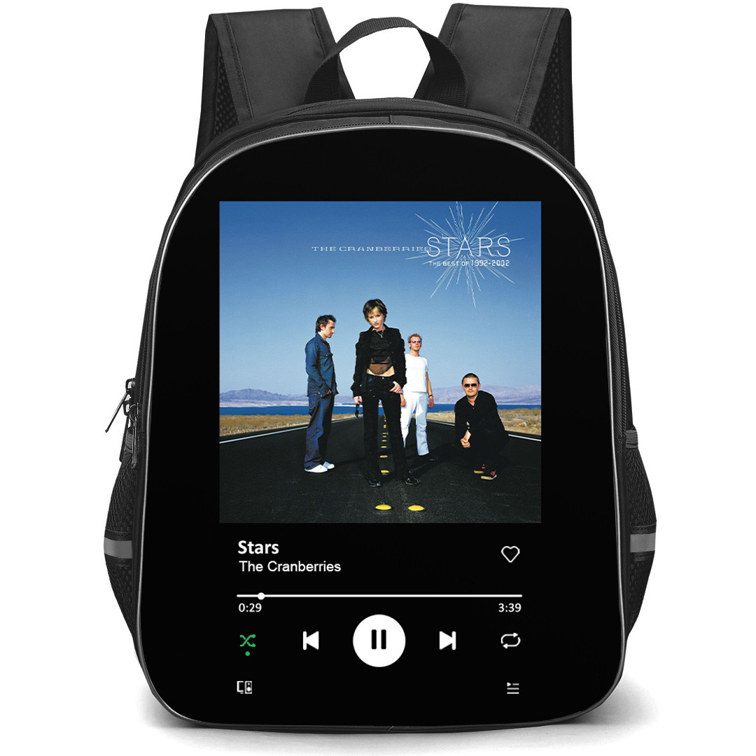 The Cranberries Backpack School Bag StudentPack - The Cranberries Stars Album Cover Spotify Library Poster