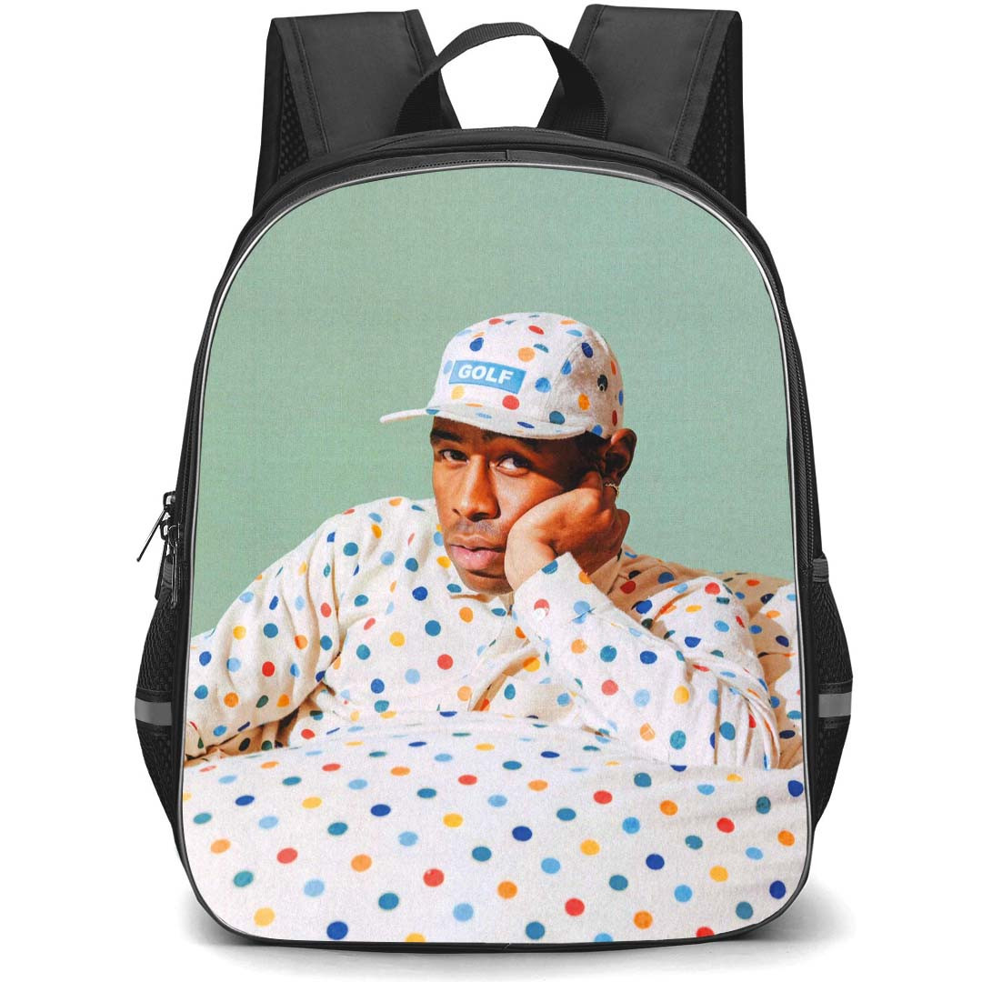 Tyler The Creator Backpack StudentPack - Tyler The Creator Wear Polka Dot Costume