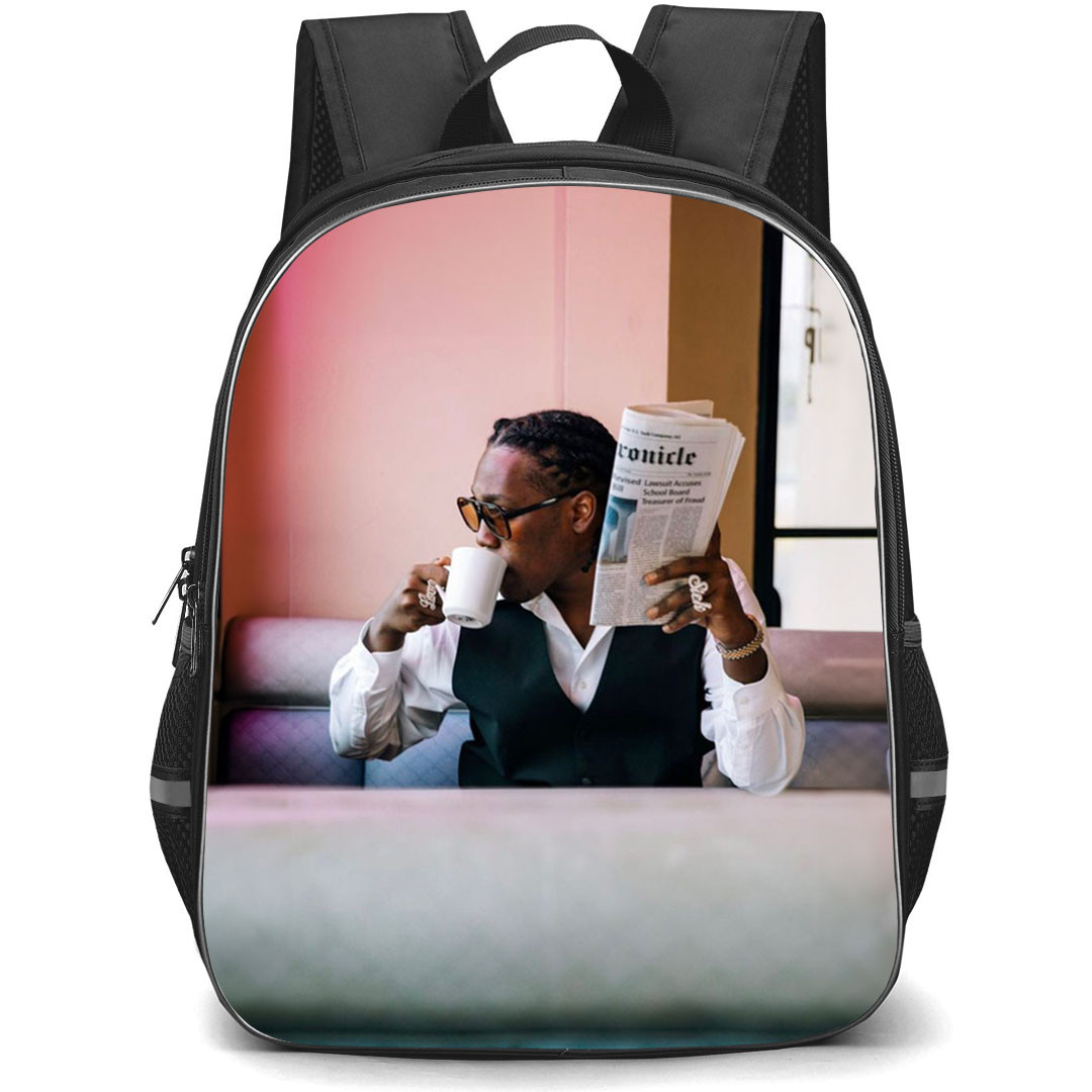 Don Toliver Backpack StudentPack - Don Toliver Drinking Coffee Candid Poster