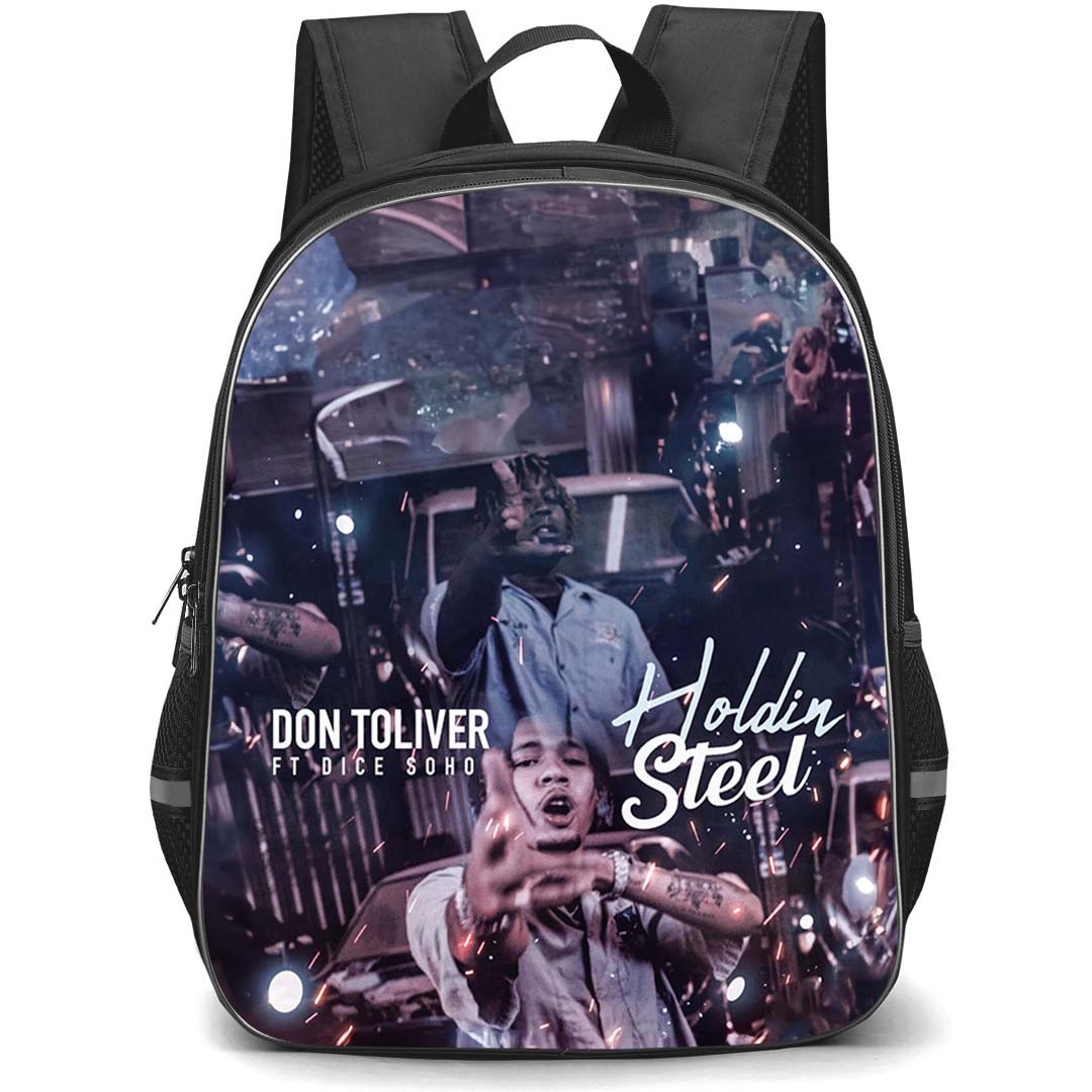 Don Toliver Backpack StudentPack - Don Toliver Holdin Steel Album Poster