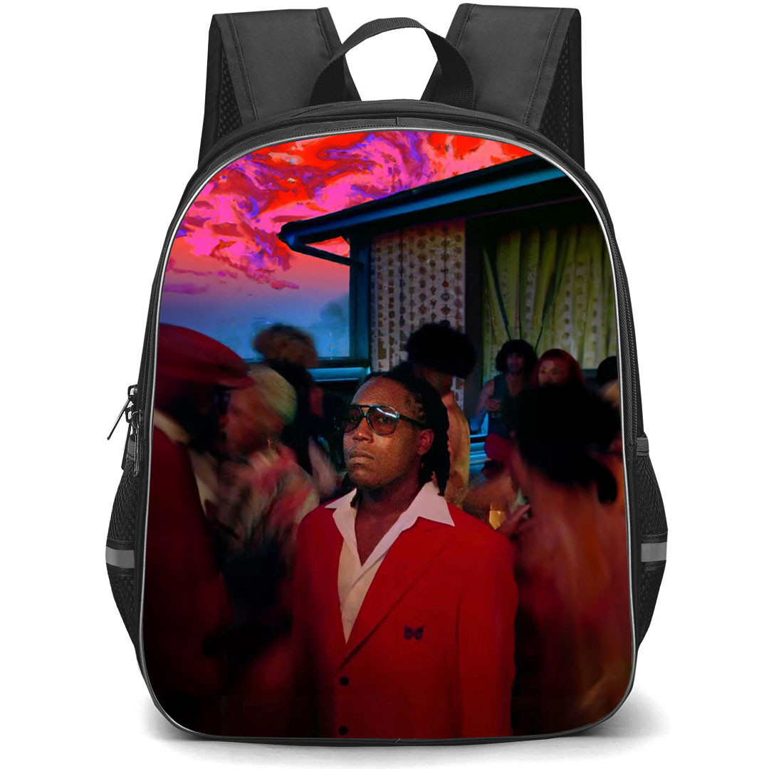 Don Toliver Backpack StudentPack - Don Toliver Wearing Red Blazer Poster