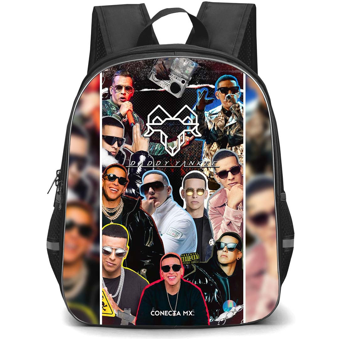 Daddy Yankee Backpack StudentPack - Daddy Yankee Collage Poster