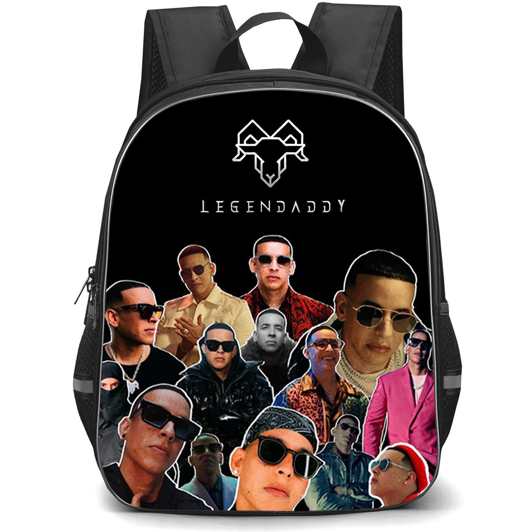 Daddy Yankee Backpack StudentPack - Daddy Yankee Legendaddy Wearing Stylish Sunglasses Poster