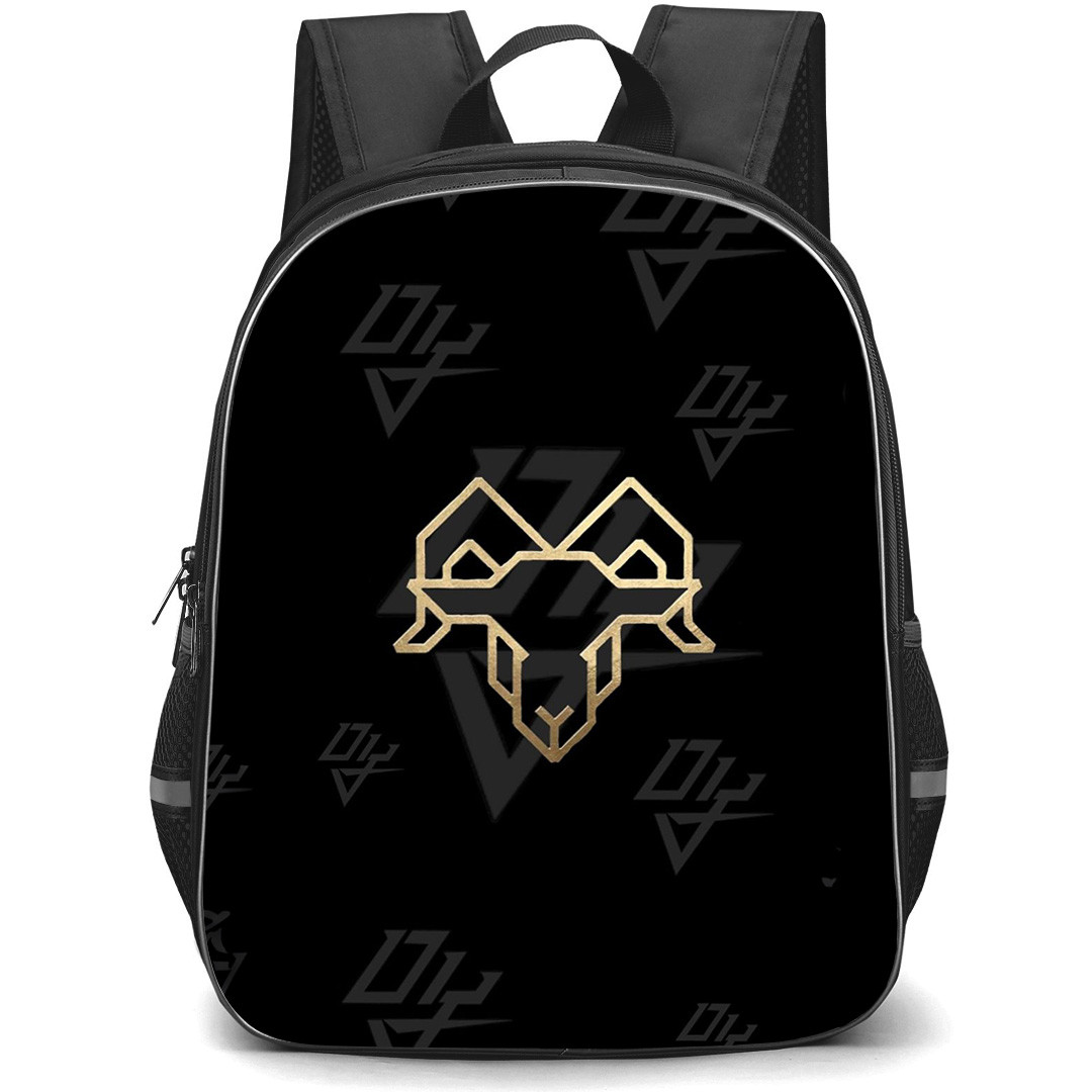 Daddy Yankee Backpack StudentPack - Daddy Yankee Legendaddy Logo On Black Background