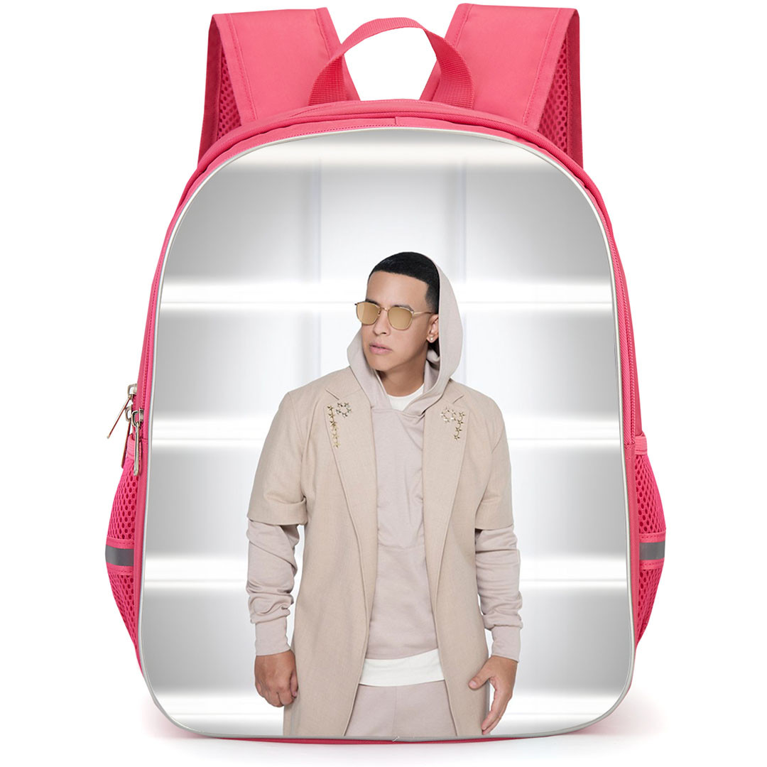 Daddy Yankee Backpack StudentPack - Daddy Yankee Standing On White Background