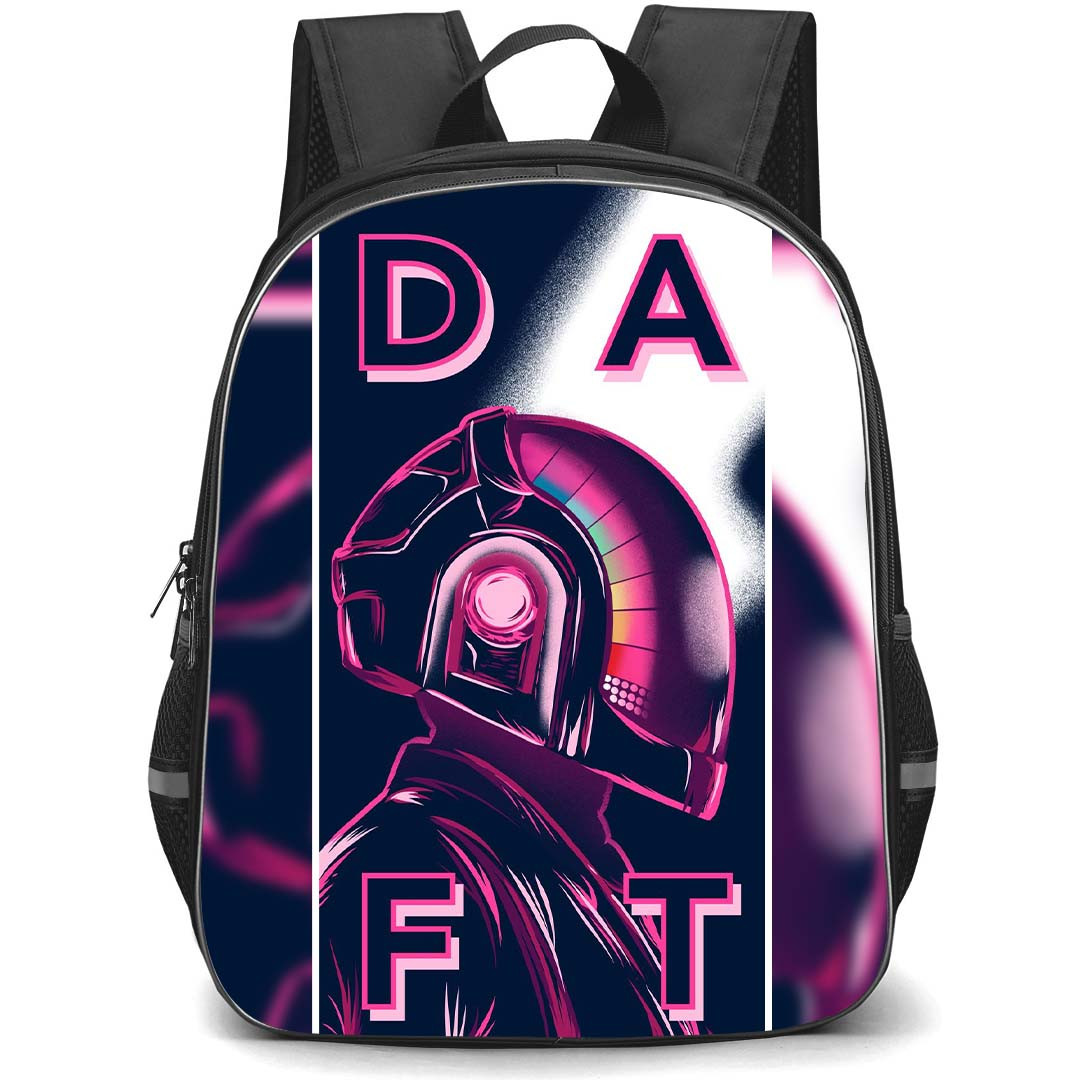 Daft Punk Backpack StudentPack - Daft Punk Music Poster DAFT