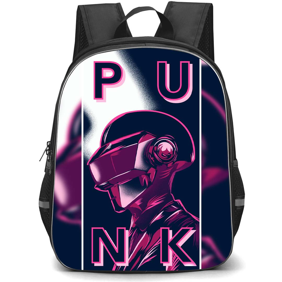 Daft Punk Backpack StudentPack - Daft Punk Music Poster PUNK