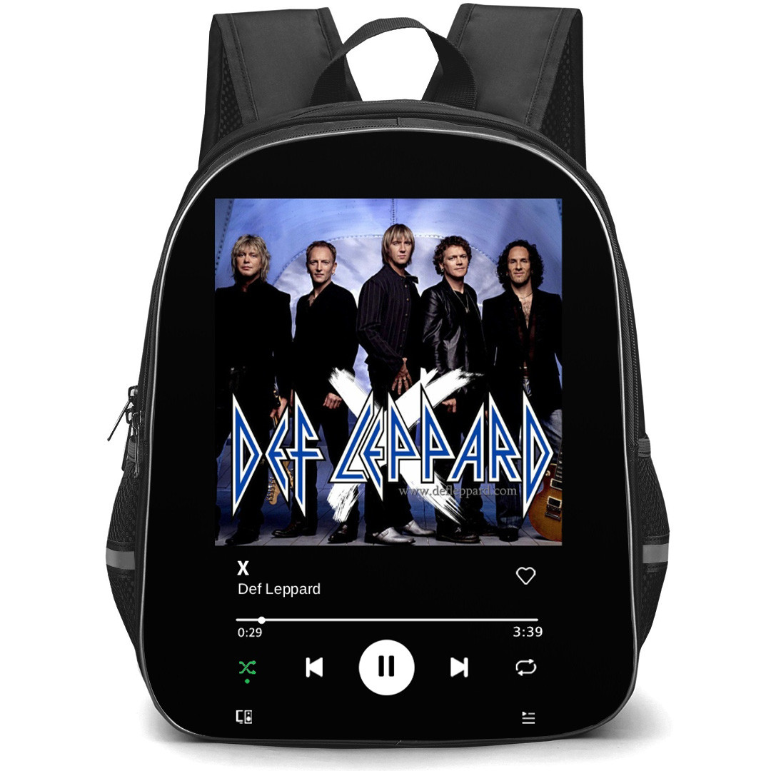 Def Leppard Backpack School Bag StudentPack - Def Leppard X Album Art