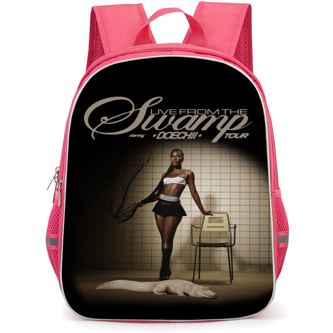 Doechii Backpack School Bag StudentPack - Doechii From The Swamp Tour Poster