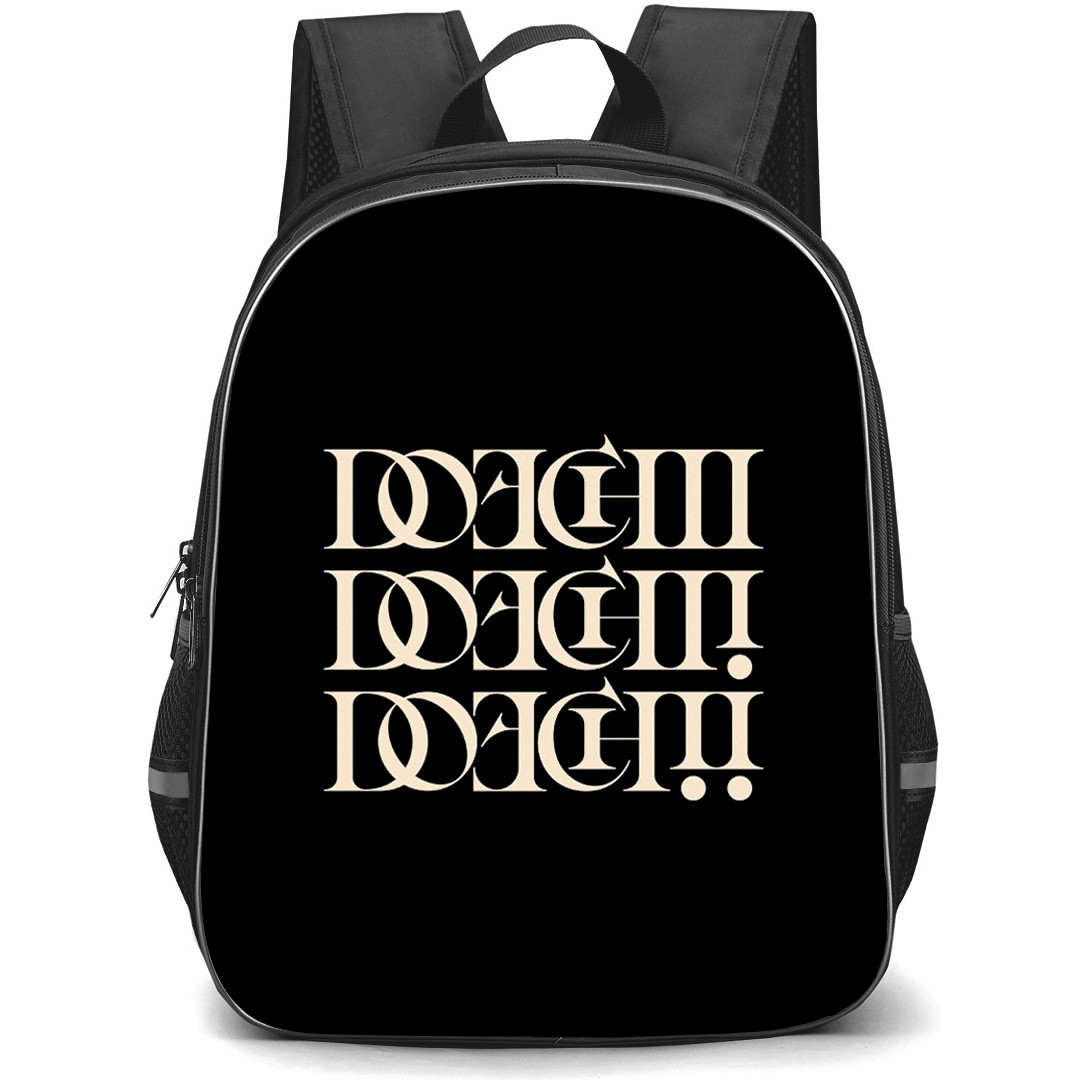 Doechii Backpack School Bag StudentPack - Doechii Logo Pattern Art