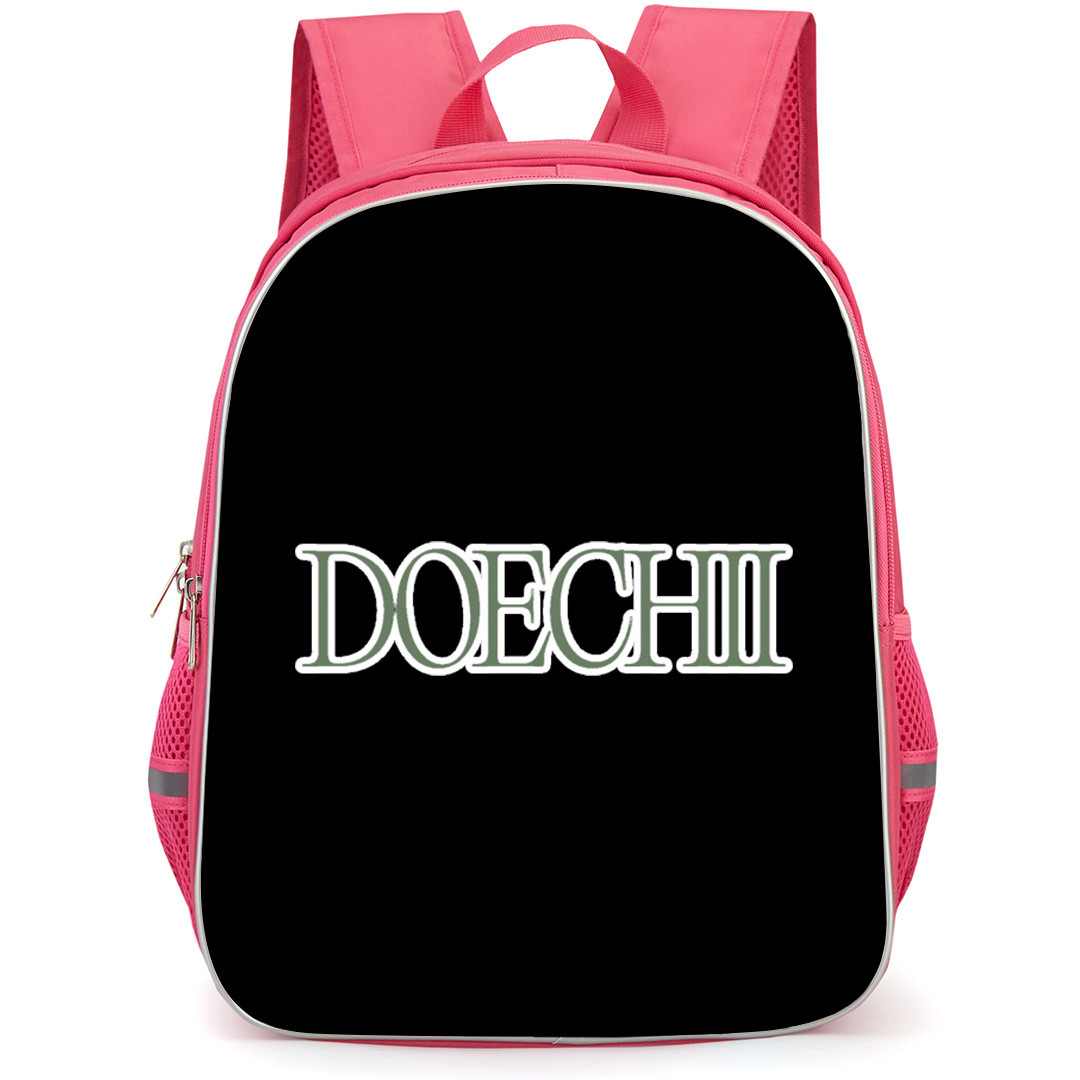 Doechii Backpack School Bag StudentPack - Doechii Serif Font Logo