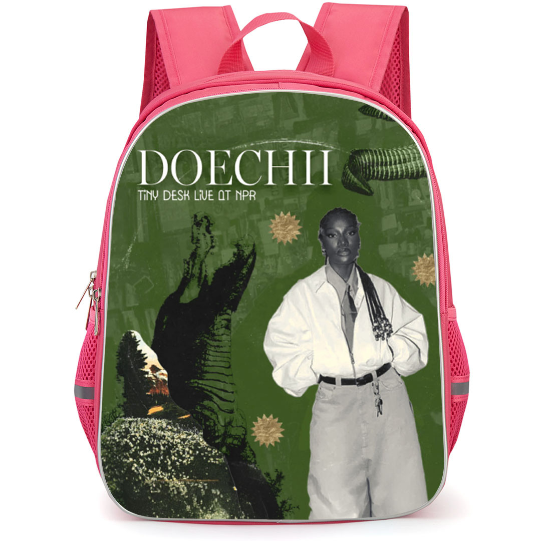 Doechii Backpack School Bag StudentPack - Doechii Tiny Desk Concert Poster