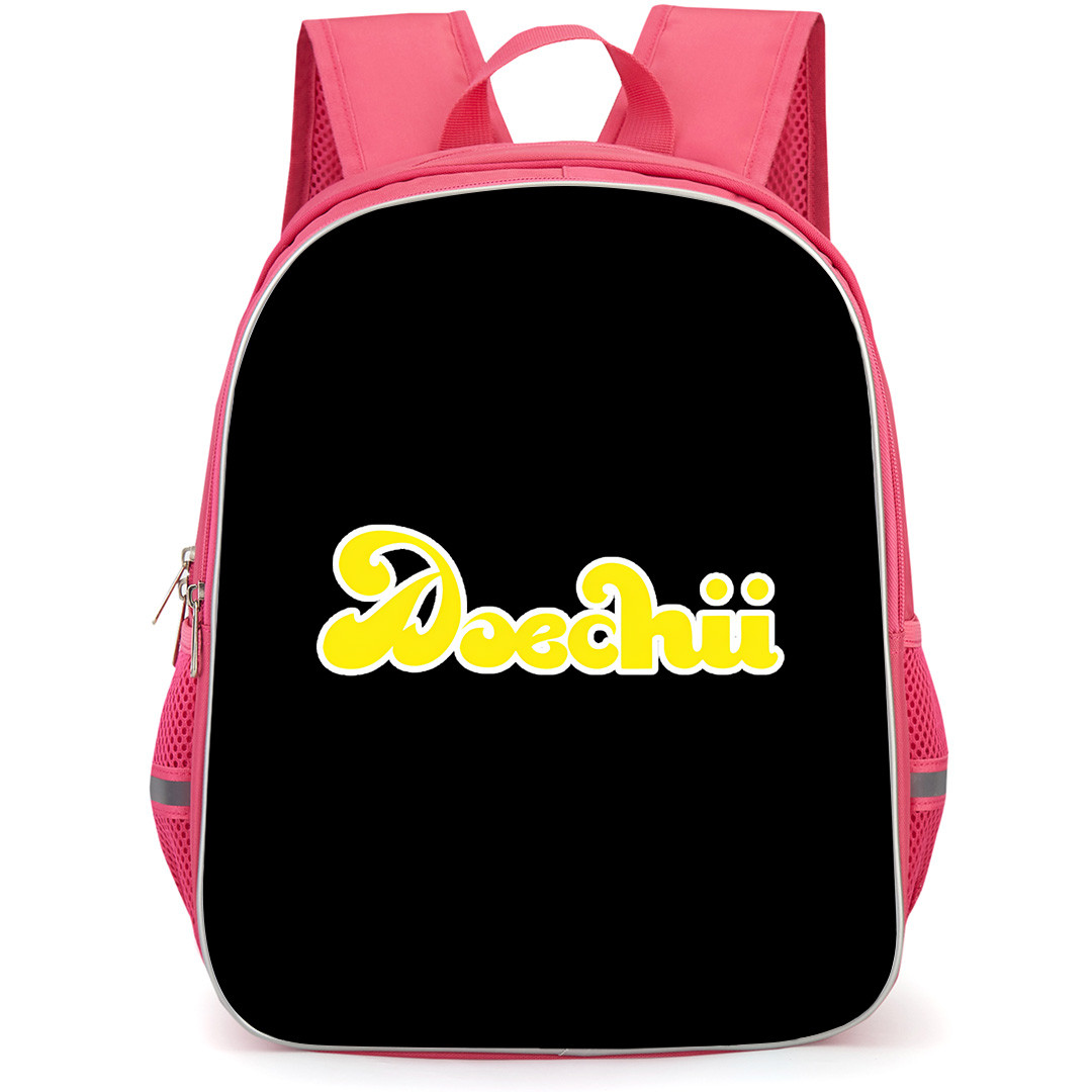 Doechii Backpack School Bag StudentPack - Doechii Yellow Logo