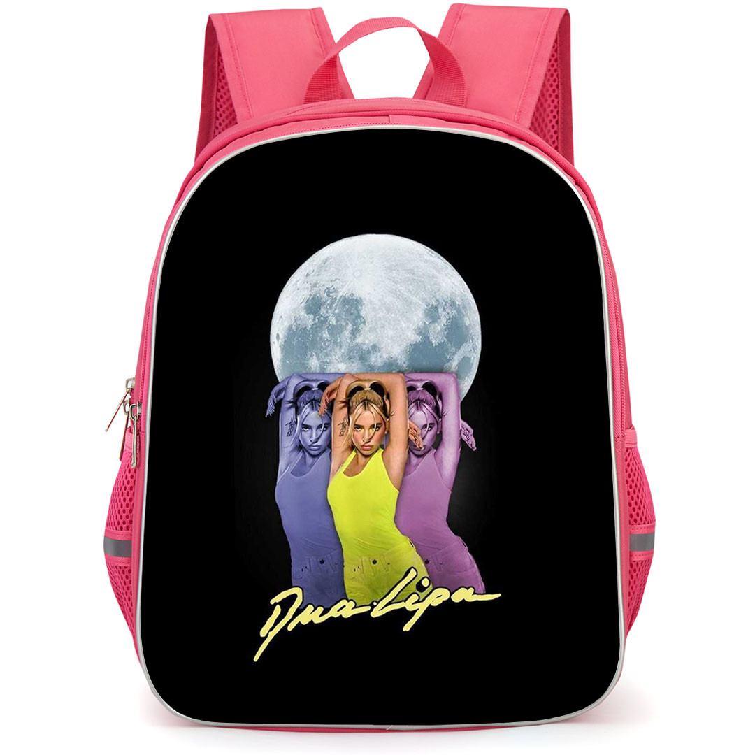 Dua Lipa Backpack StudentPack - Dua Lipa Nostalgia Pop Art Poster