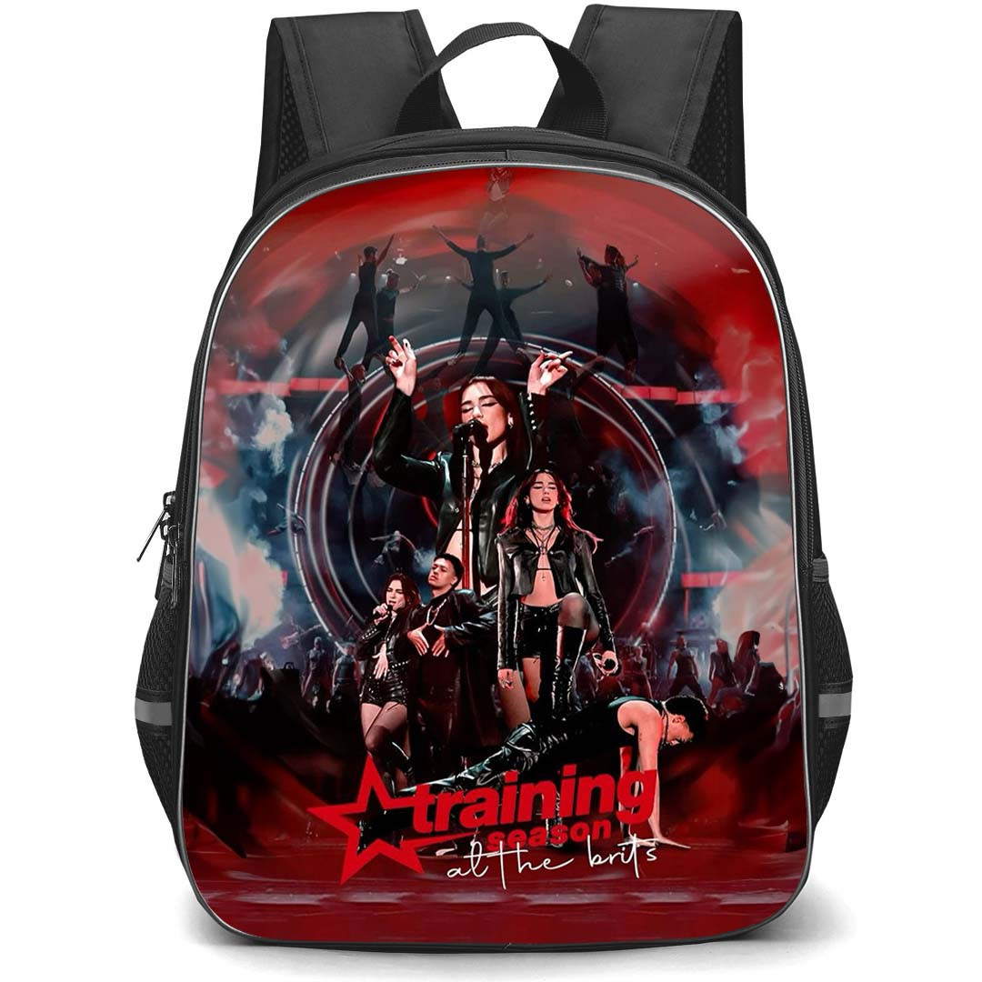 Dua Lipa Backpack StudentPack - Dua Lipa Perform Training Season At The Brits Poster